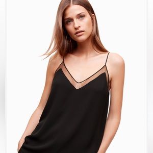 blue Aritzia Babaton Galen Camisole